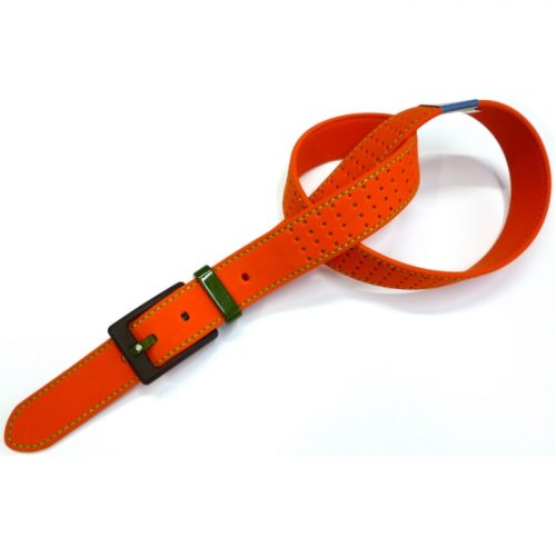 ceinture gomme perforée