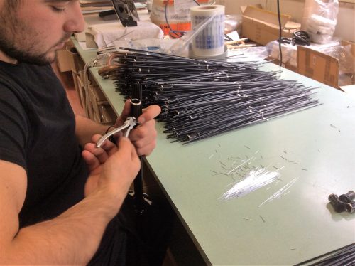 Montage des fourchettes