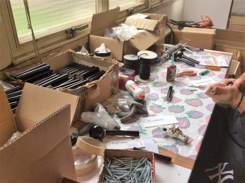 montage des poignées