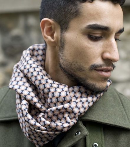 foulard-motif geometrique-meilleur ami