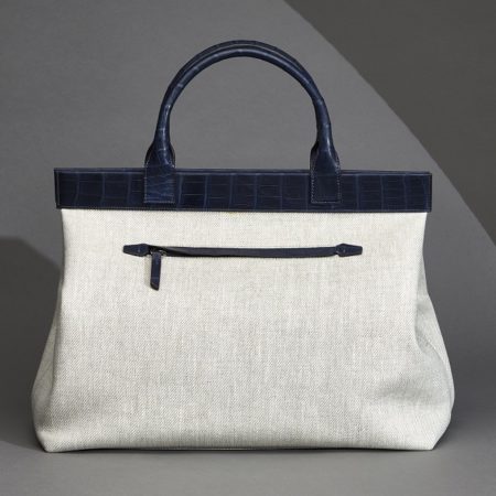 Grand sac lin et alligator