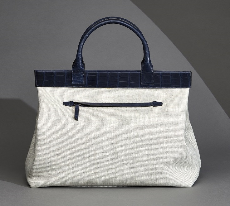 Grand sac lin et alligator