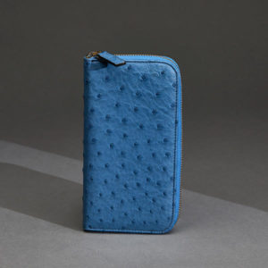 Portefeuille-compagnon-autruche