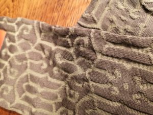 chaussettes-baroque-vertes