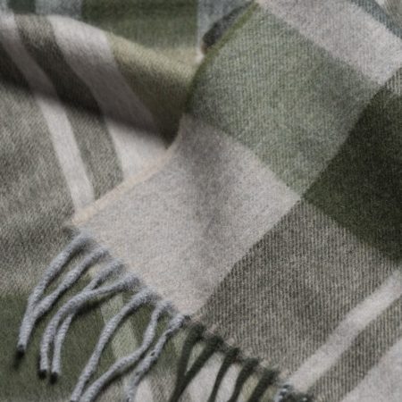 echarpe-begg-laine-kaki