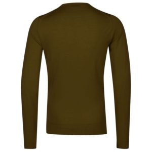 pull-V-homme-kaki