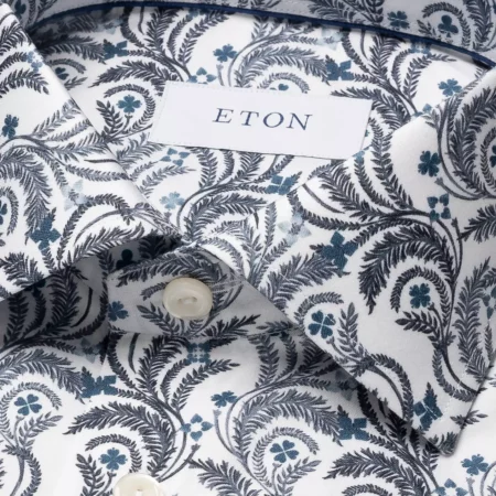 Chemise imprimée fleurs ETON