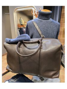 sac de voyage en cuir