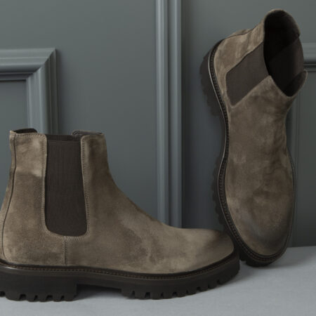 Chelsea boots veau velours Tagliatore